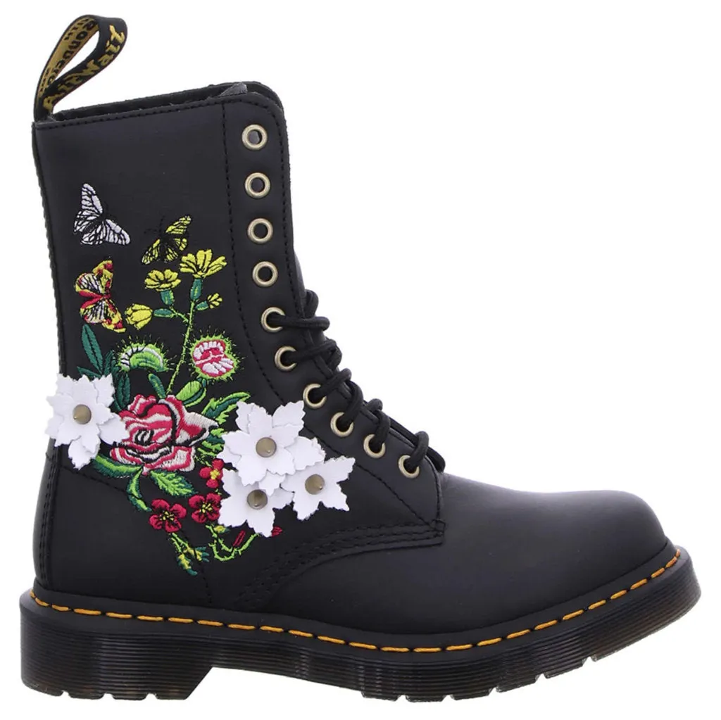 1490 Floral Bloom Nappa Leather Women's Mid-Calf Boots