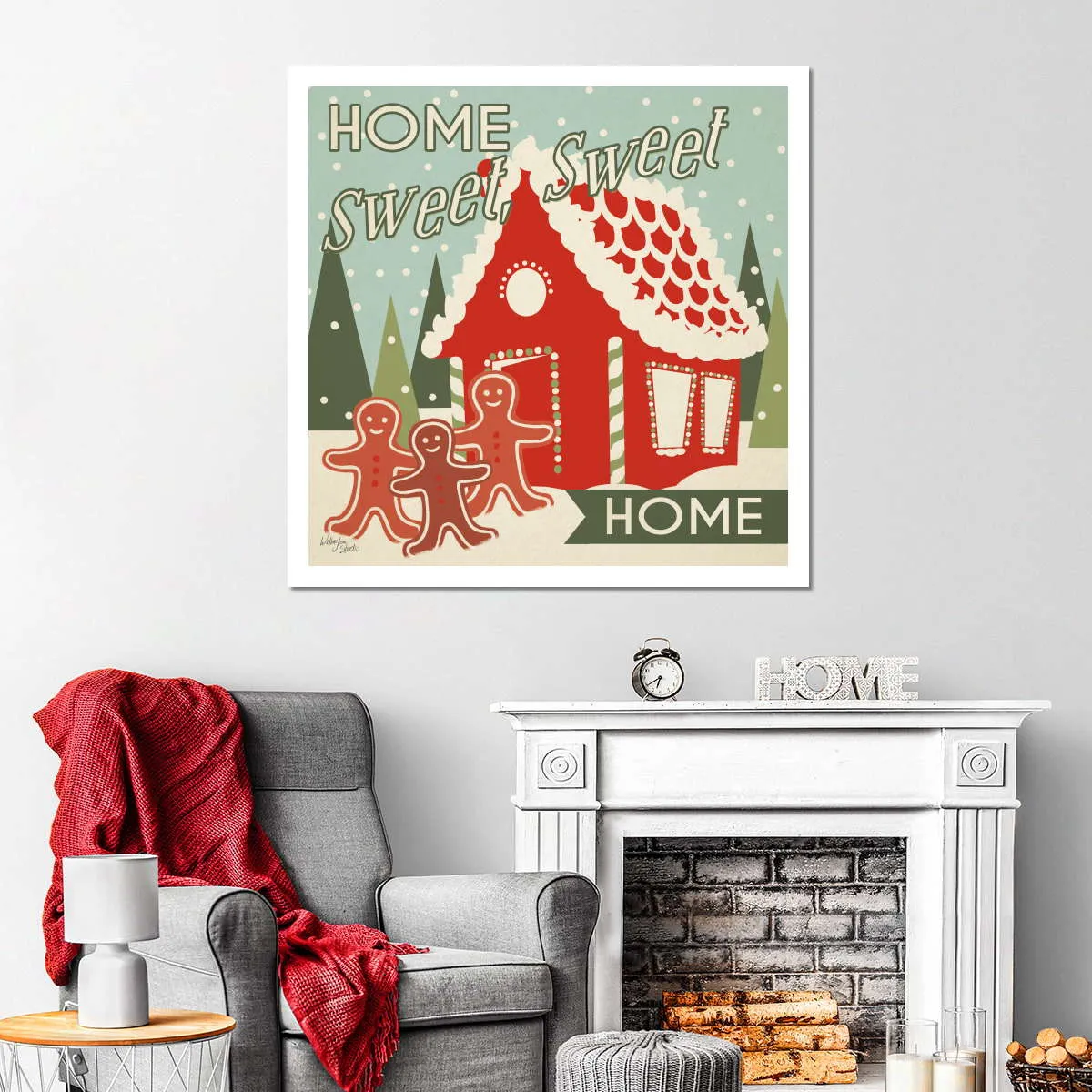 50s Christmas Wall Art