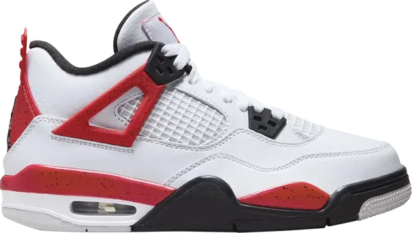 Air Jordan 4 Retro Red Cement (GS) '408452-161'