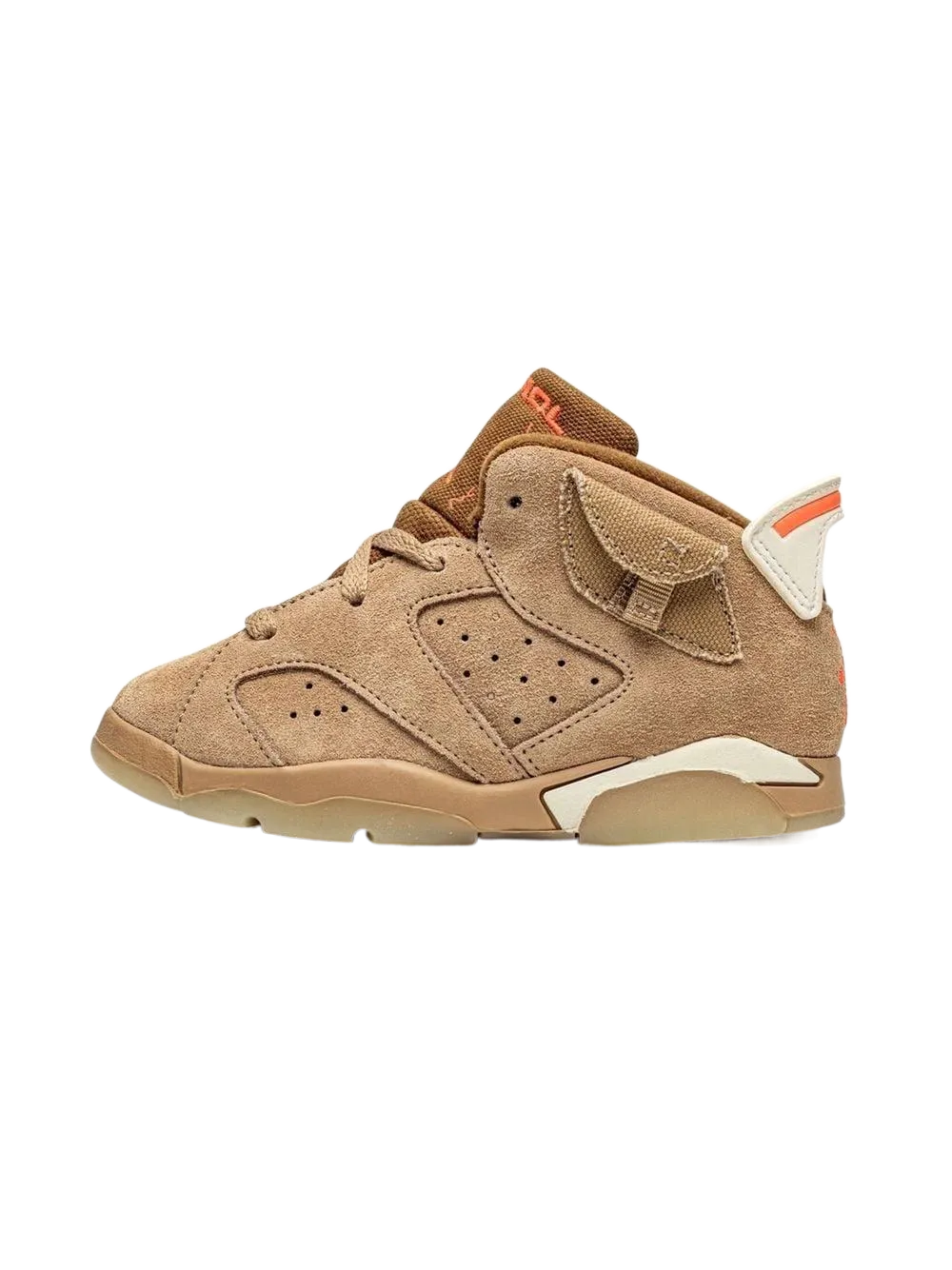 Air Jordan 6 Retro "Travis Scott - British Khaki" (Infant & Kids)