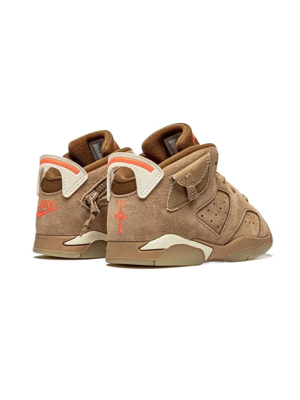 Air Jordan 6 Retro "Travis Scott - British Khaki" (Infant & Kids)