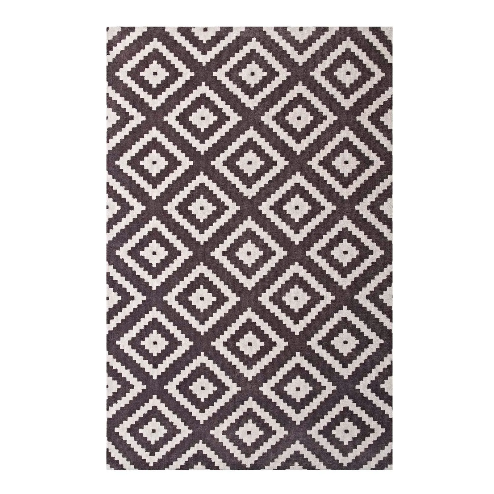 Alika Abstract Diamond Trellis Area Rug by Modway