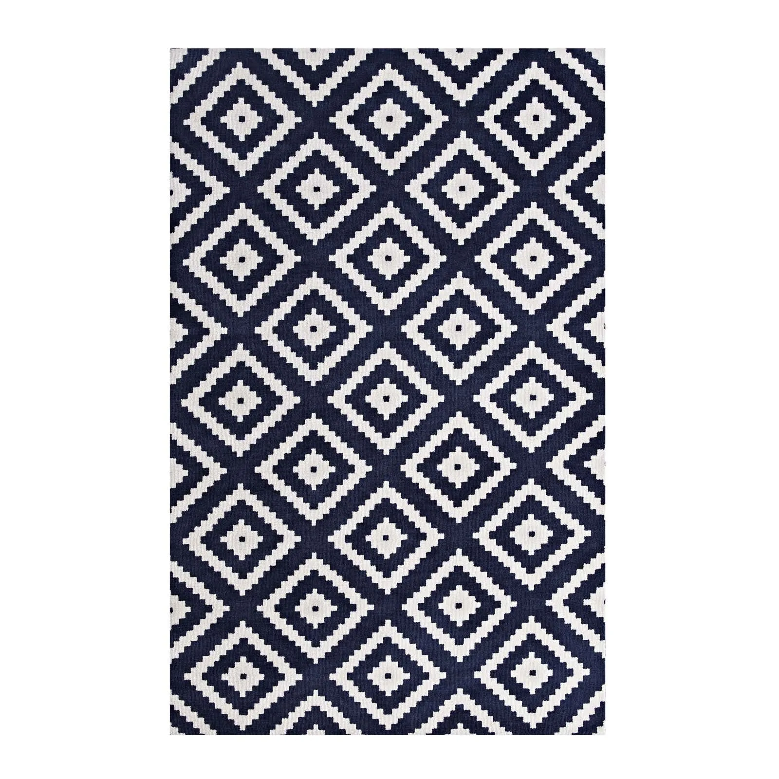 Alika Abstract Diamond Trellis Area Rug by Modway