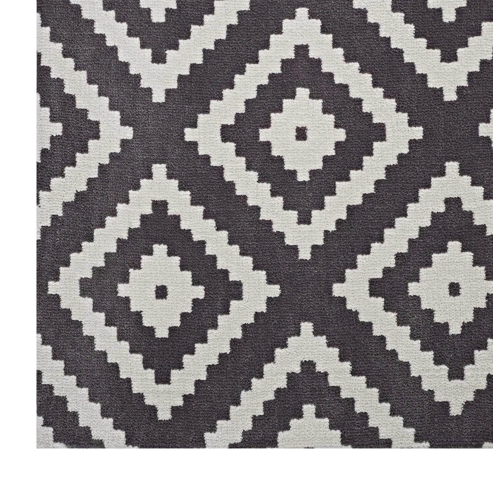 Alika Abstract Diamond Trellis Area Rug by Modway