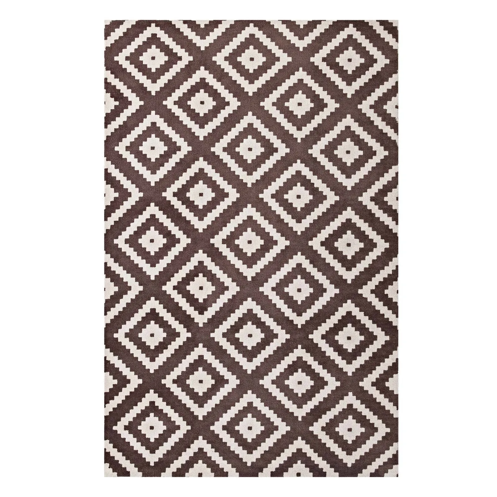 Alika Abstract Diamond Trellis Area Rug by Modway