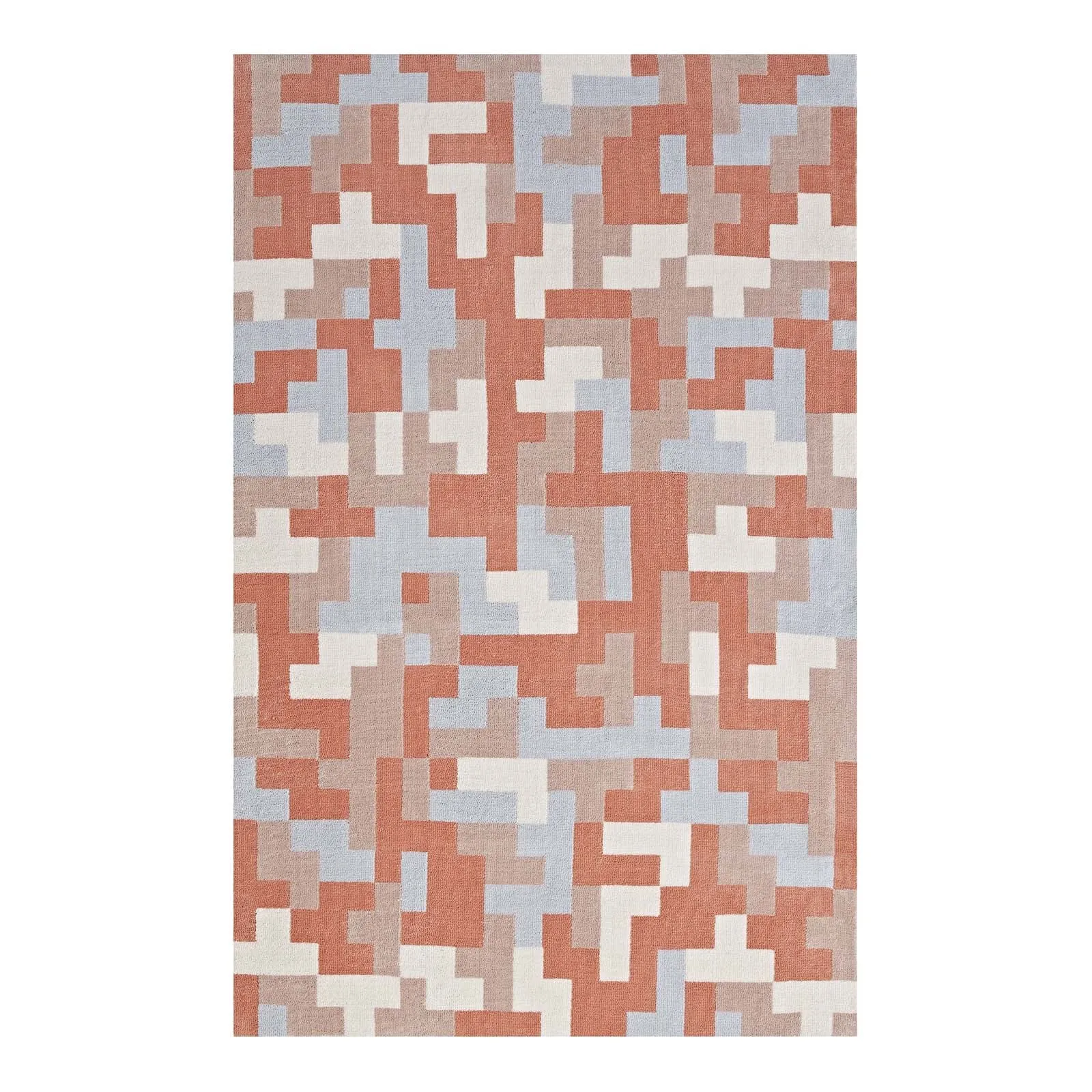 Andela Interlocking Block Mosaic Area Rug by Modway