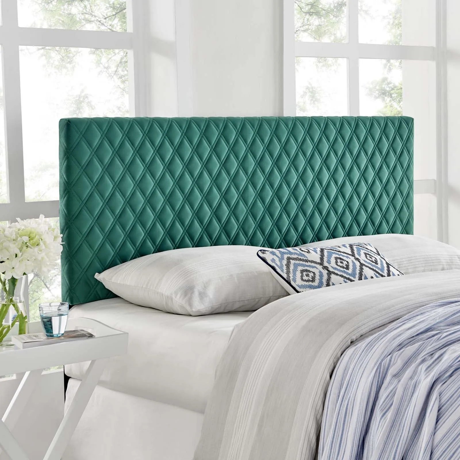 Angela Performance Velvet Headboard