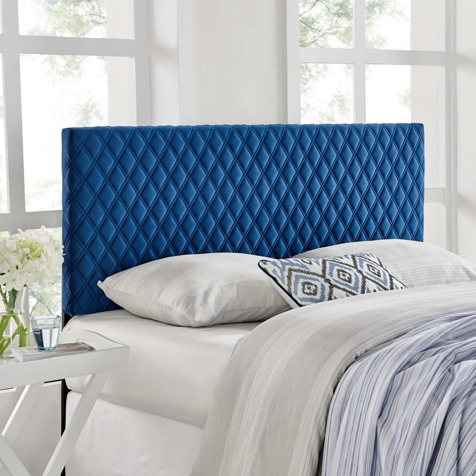 Angela Performance Velvet Headboard