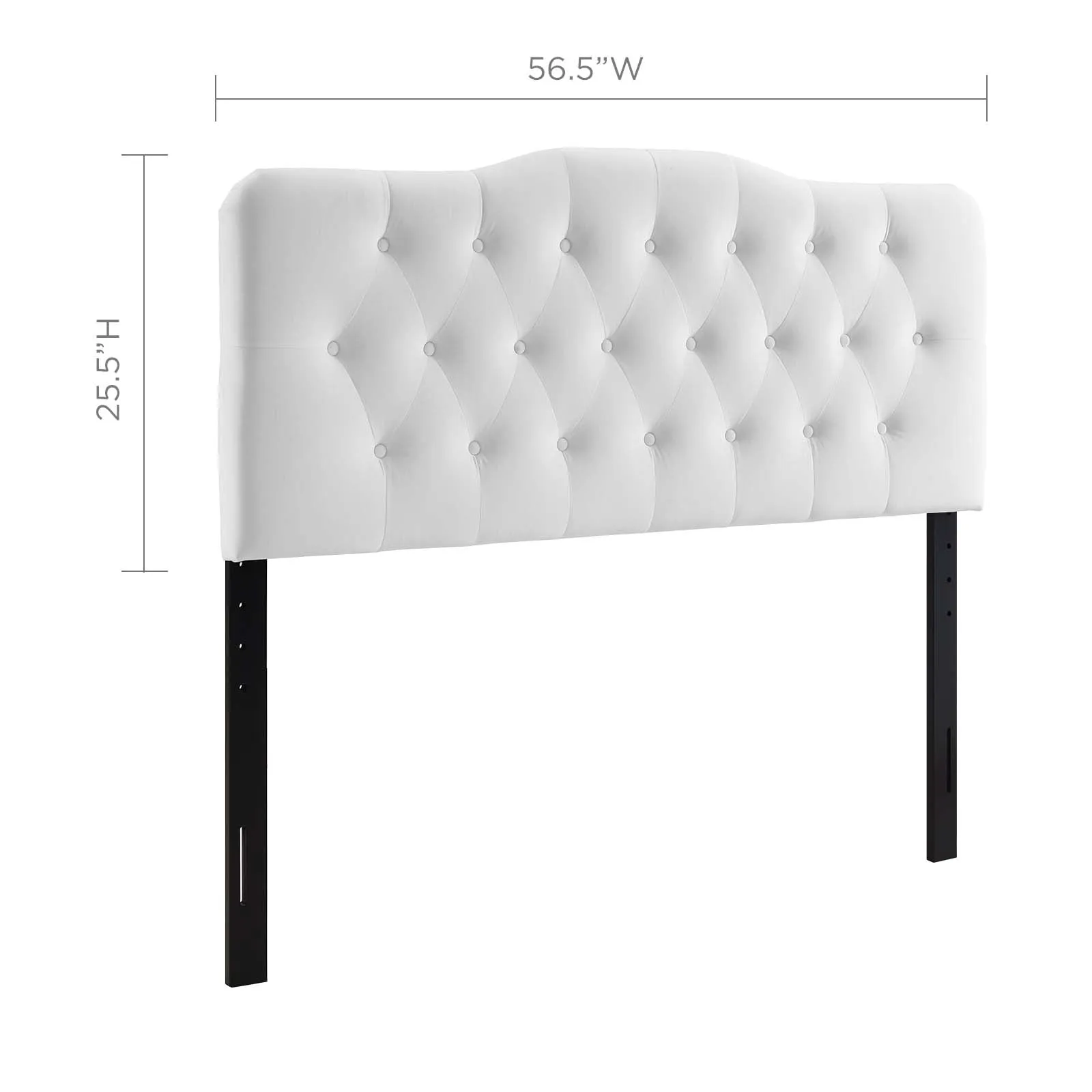 Annabel Diamond Tufted Performance Velvet Headboard by Modway