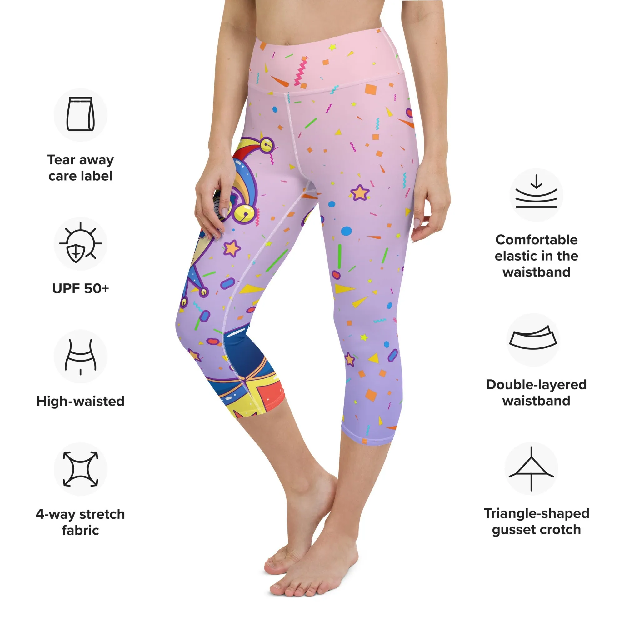 April Fool's Day Yoga Capris