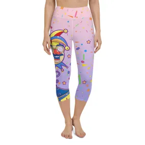 April Fool's Day Yoga Capris