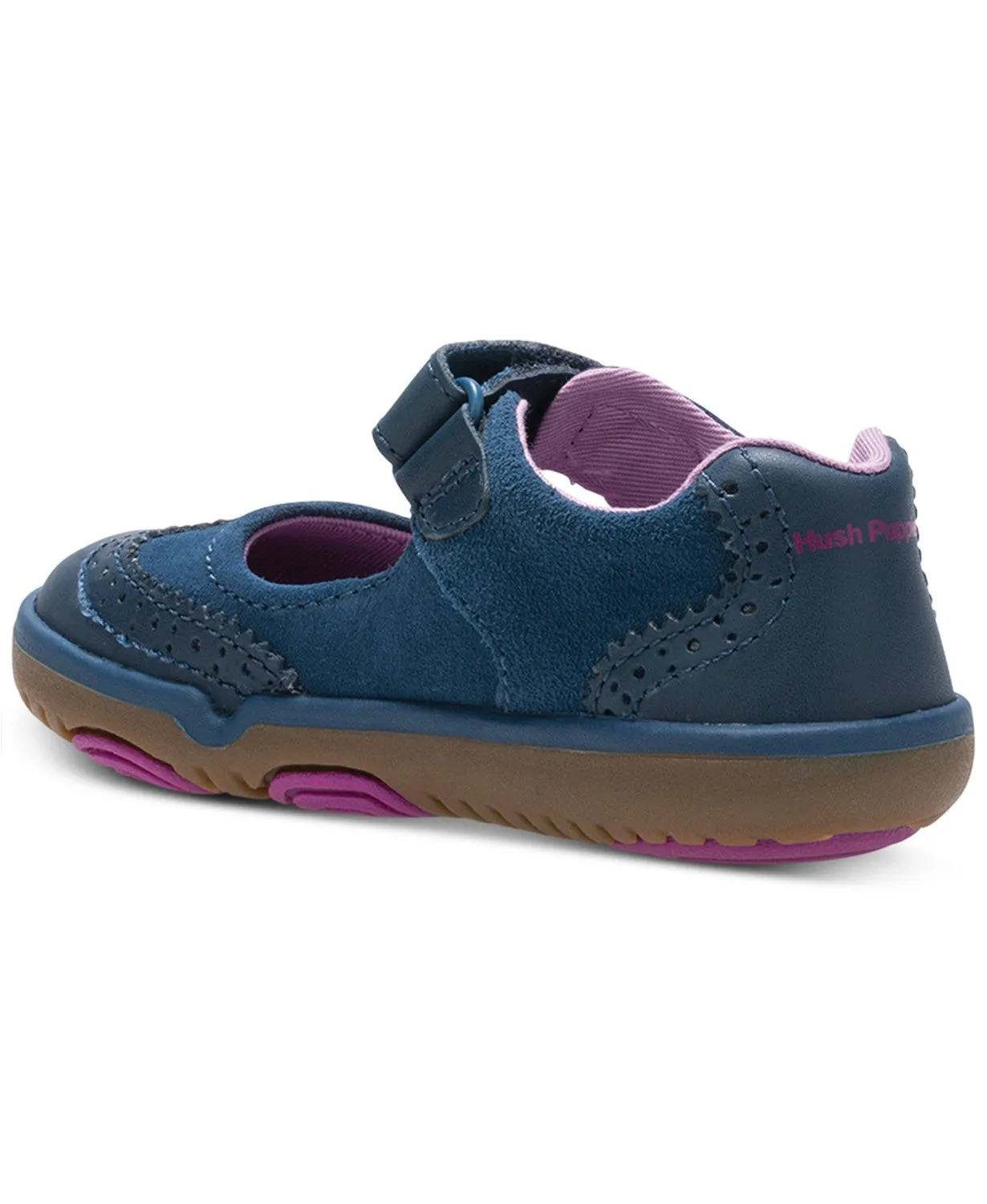 Bare Steps Bella Kid's Mary Jane - Navy Leather