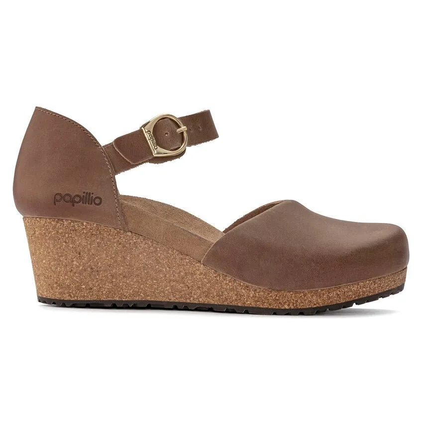 Birkenstock Women's Papillio Mary - Cognac Leather