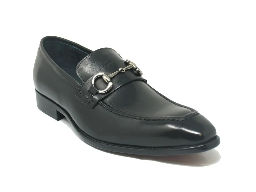 Calfskin Buckle Loafer Patina Finish