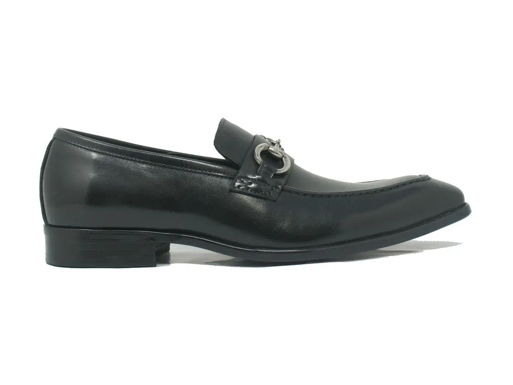 Calfskin Buckle Loafer Patina Finish