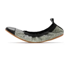 Candenza - Black and dappled Ballet Flat