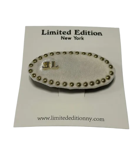 clip embellished pearl - ivory-13