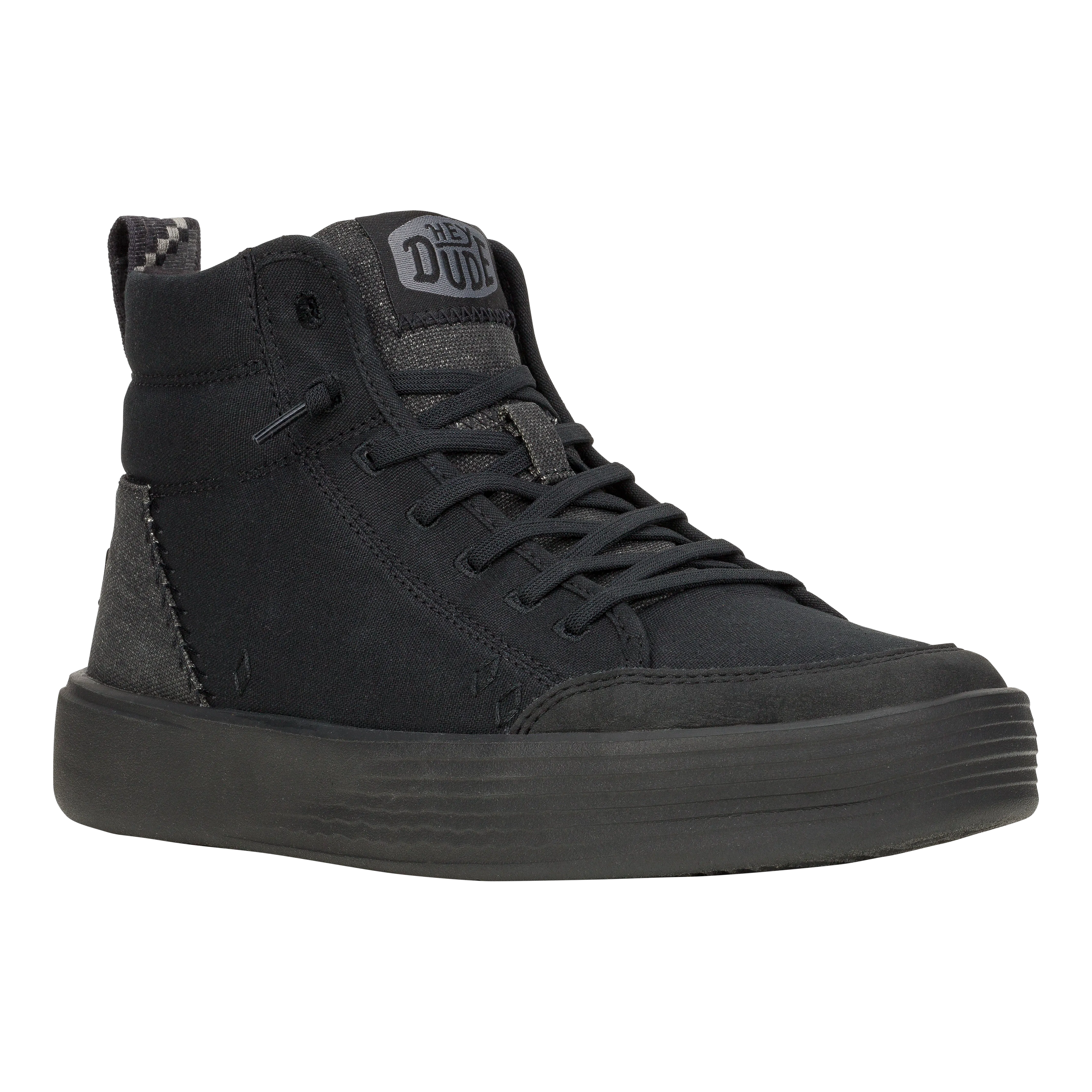 Cody Hi Womens Canvas - Black/Black