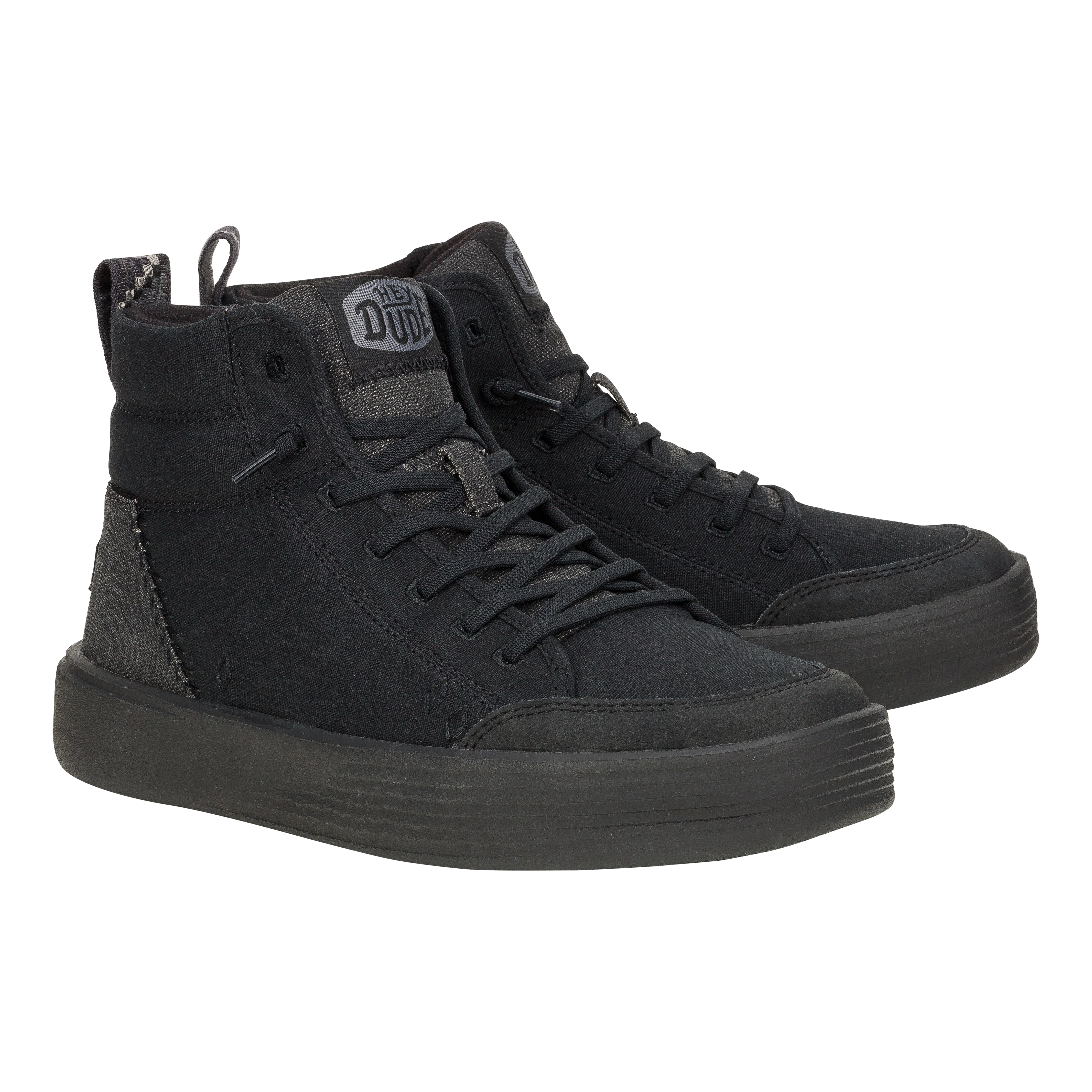 Cody Hi Womens Canvas - Black/Black