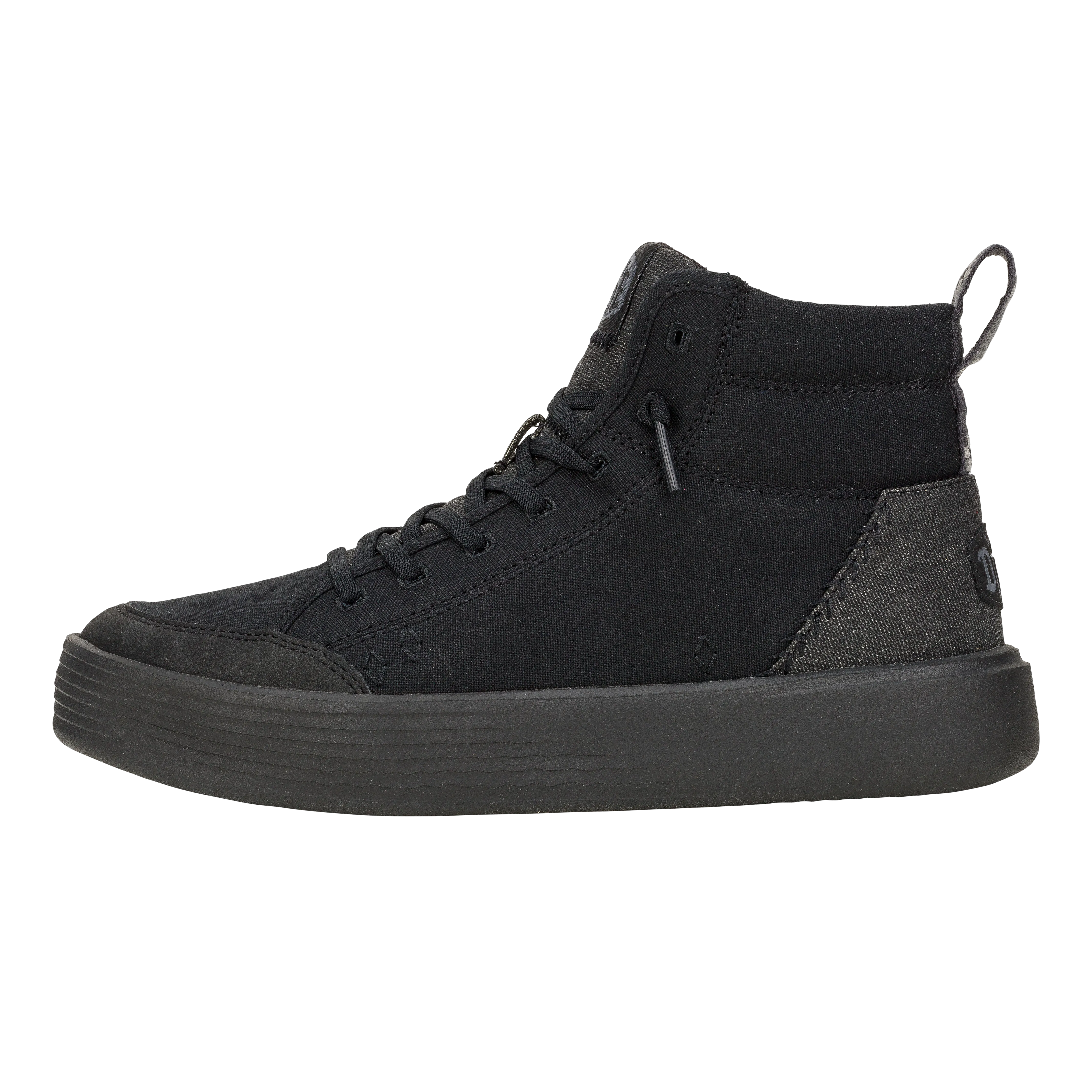 Cody Hi Womens Canvas - Black/Black