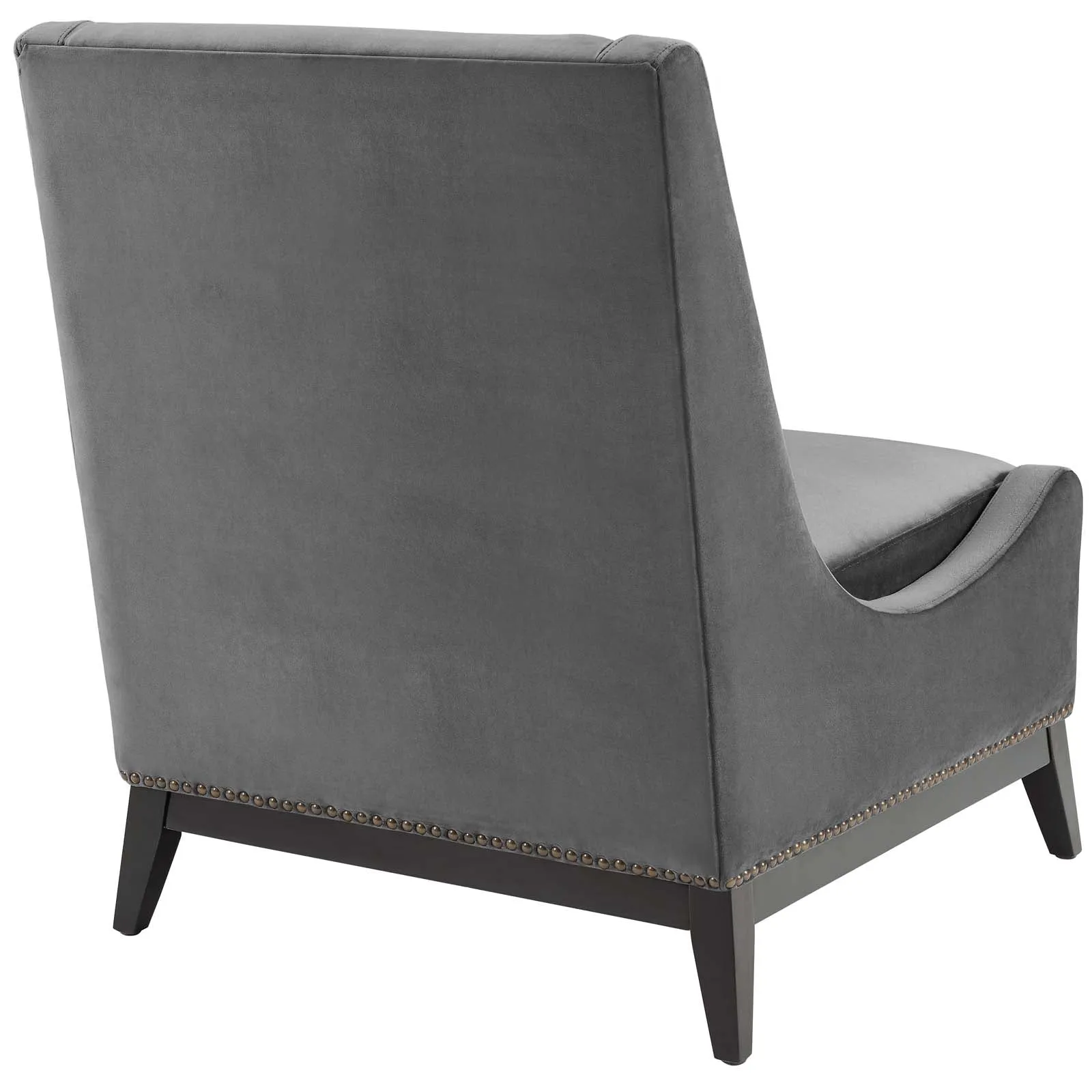 Confident Accent Upholstered Performance Velvet Lounge Chair by Modway