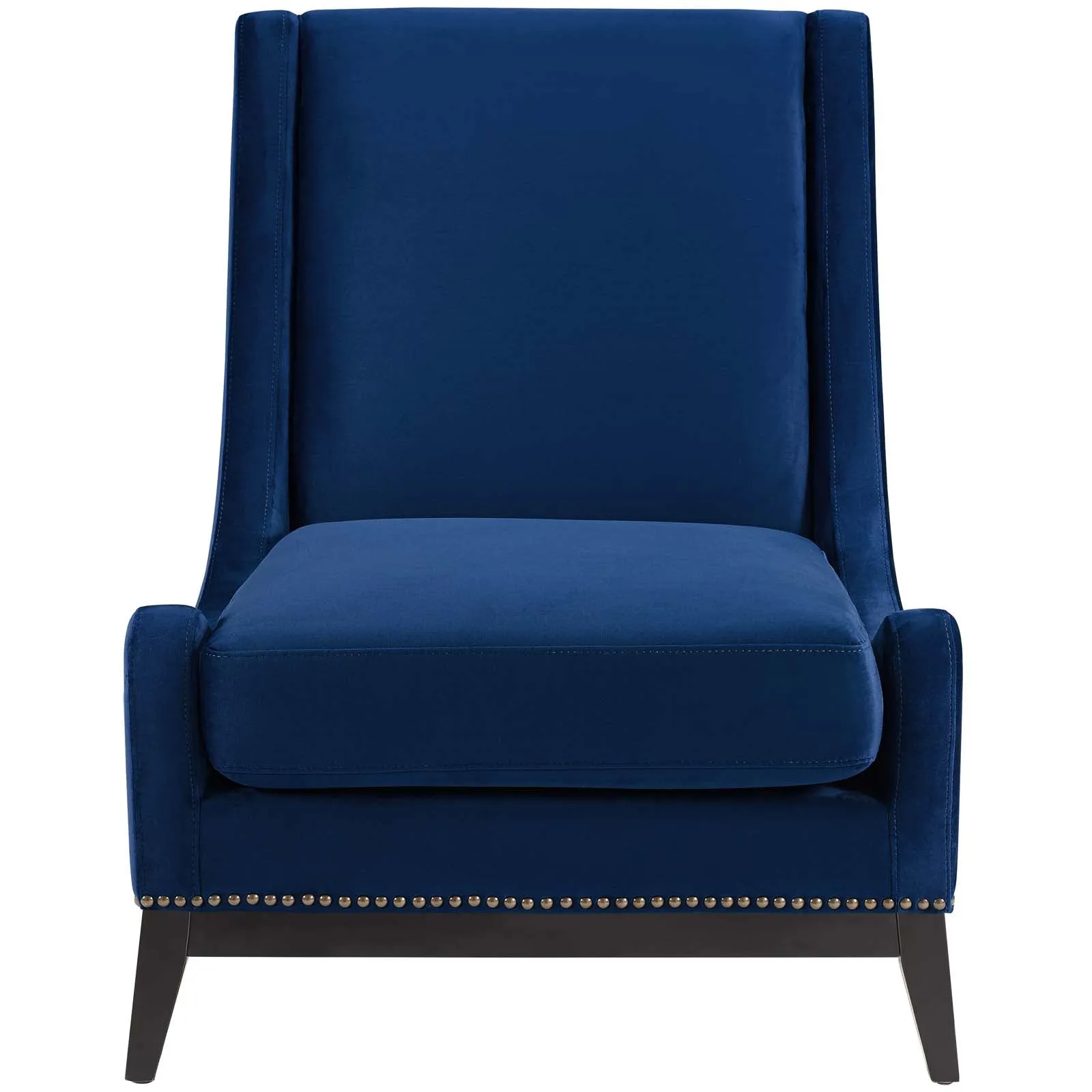 Confident Accent Upholstered Performance Velvet Lounge Chair by Modway