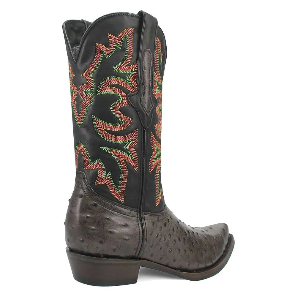 Dingo's Outlaw Black Snip Toe Cowboy Boot