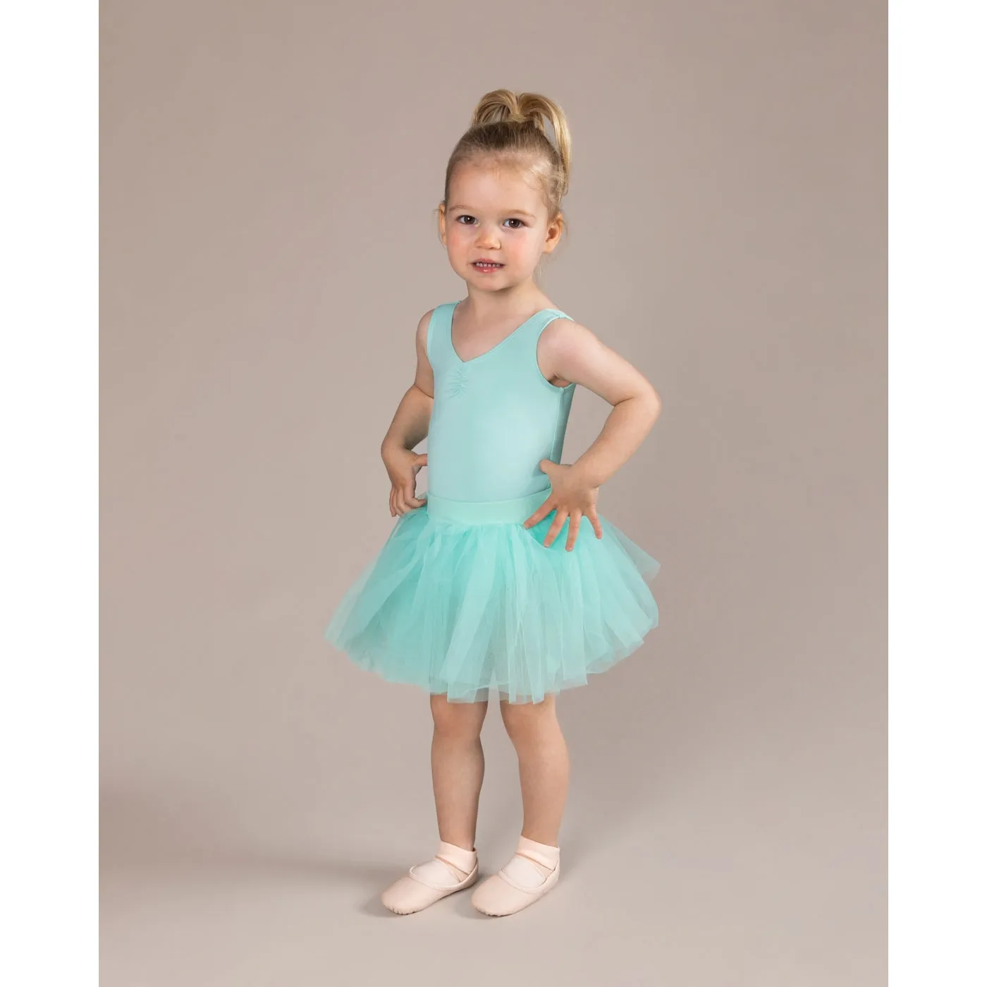 Energetiks Charlotte Gathered Front Leotard Child CL04