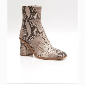 Free People Sienna Snake Ankle Boot