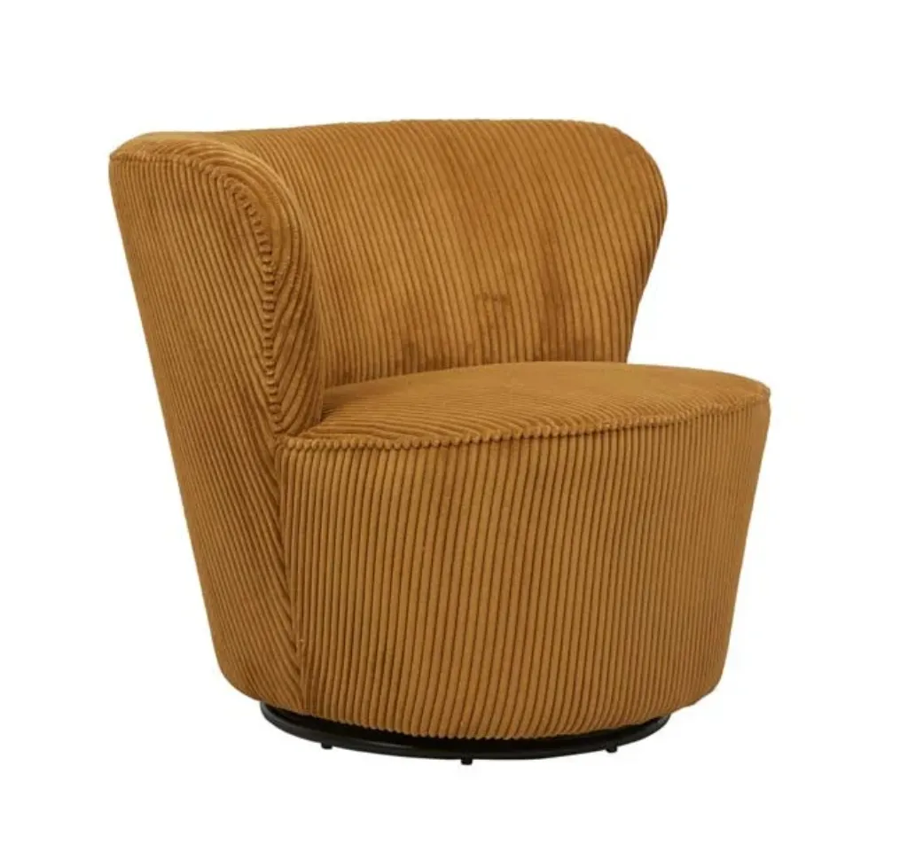 GlobeWest | Kennedy Swivel Occasional Chair