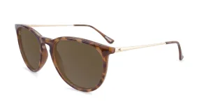 Glossy Blonde Tortoise Shell / Amber Mary Janes