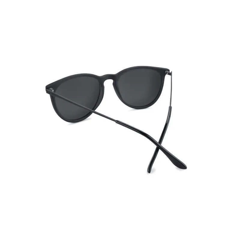 Knockaround Mary Janes Sunglasses - Black on Black / Smoke