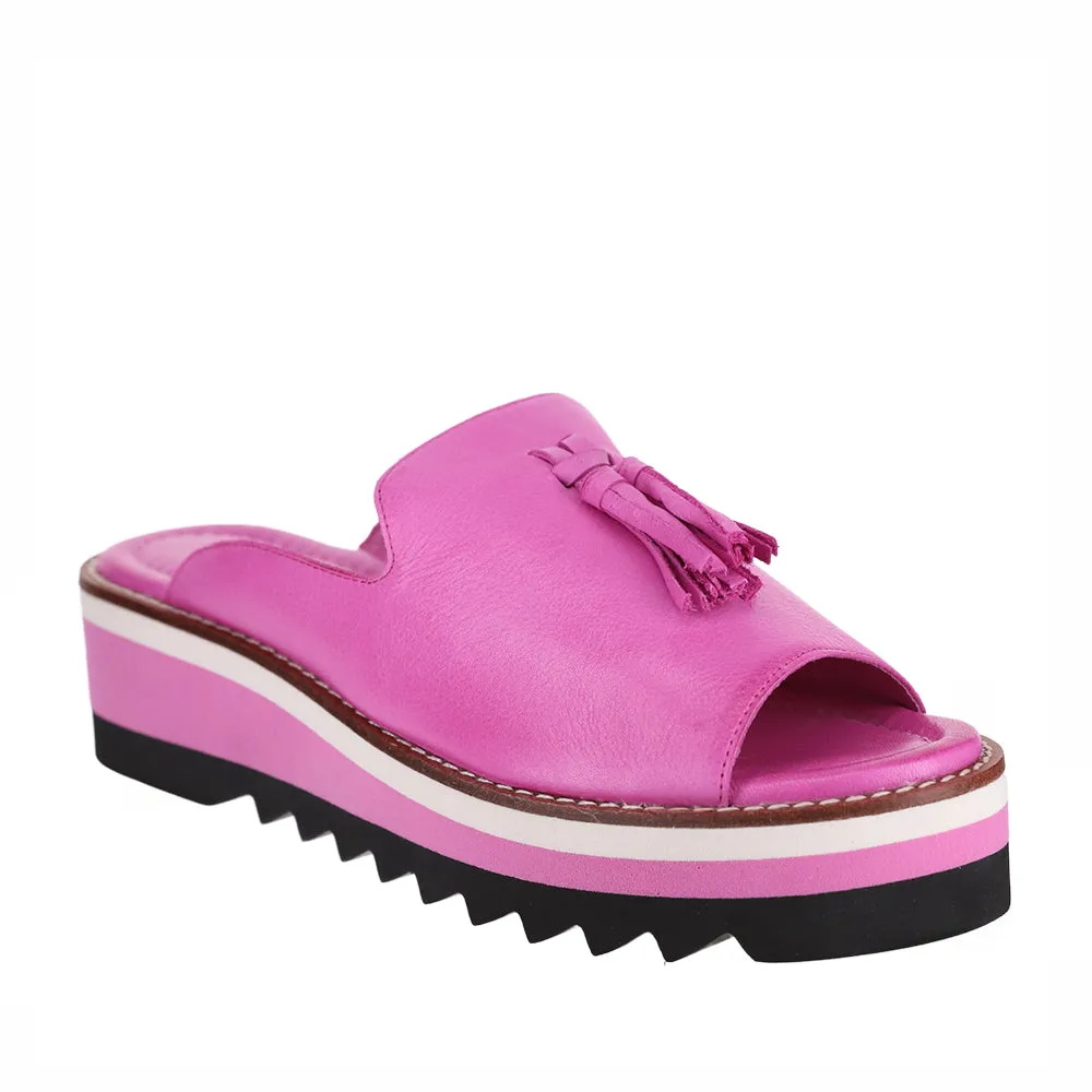 Luxe Sandal - Hot Pink