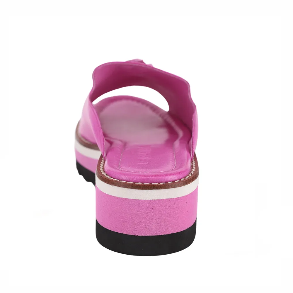 Luxe Sandal - Hot Pink