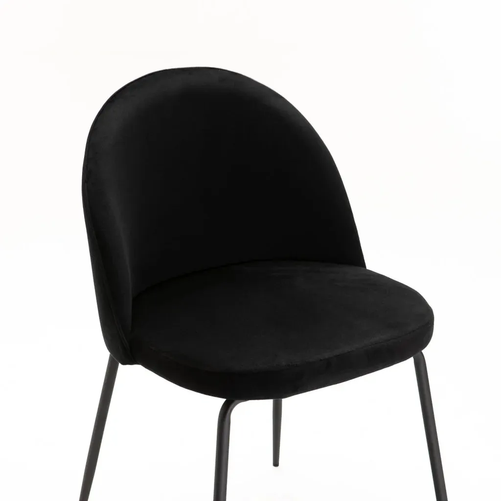 MADDIE VELVET DINING CHAIR