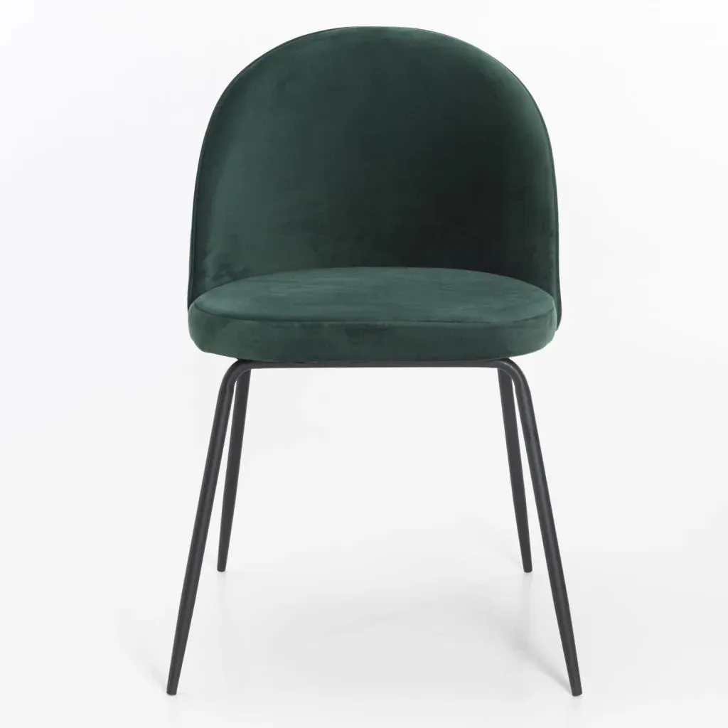 MADDIE VELVET DINING CHAIR