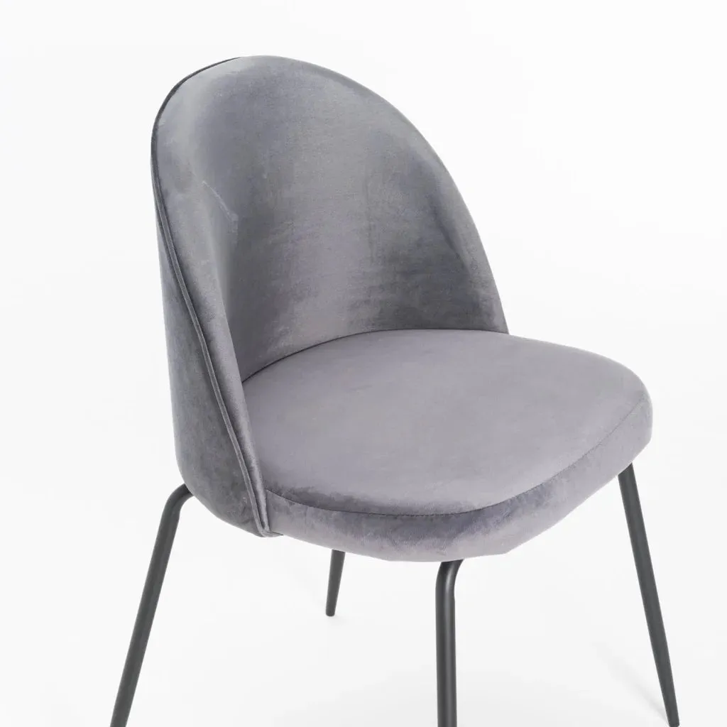 MADDIE VELVET DINING CHAIR