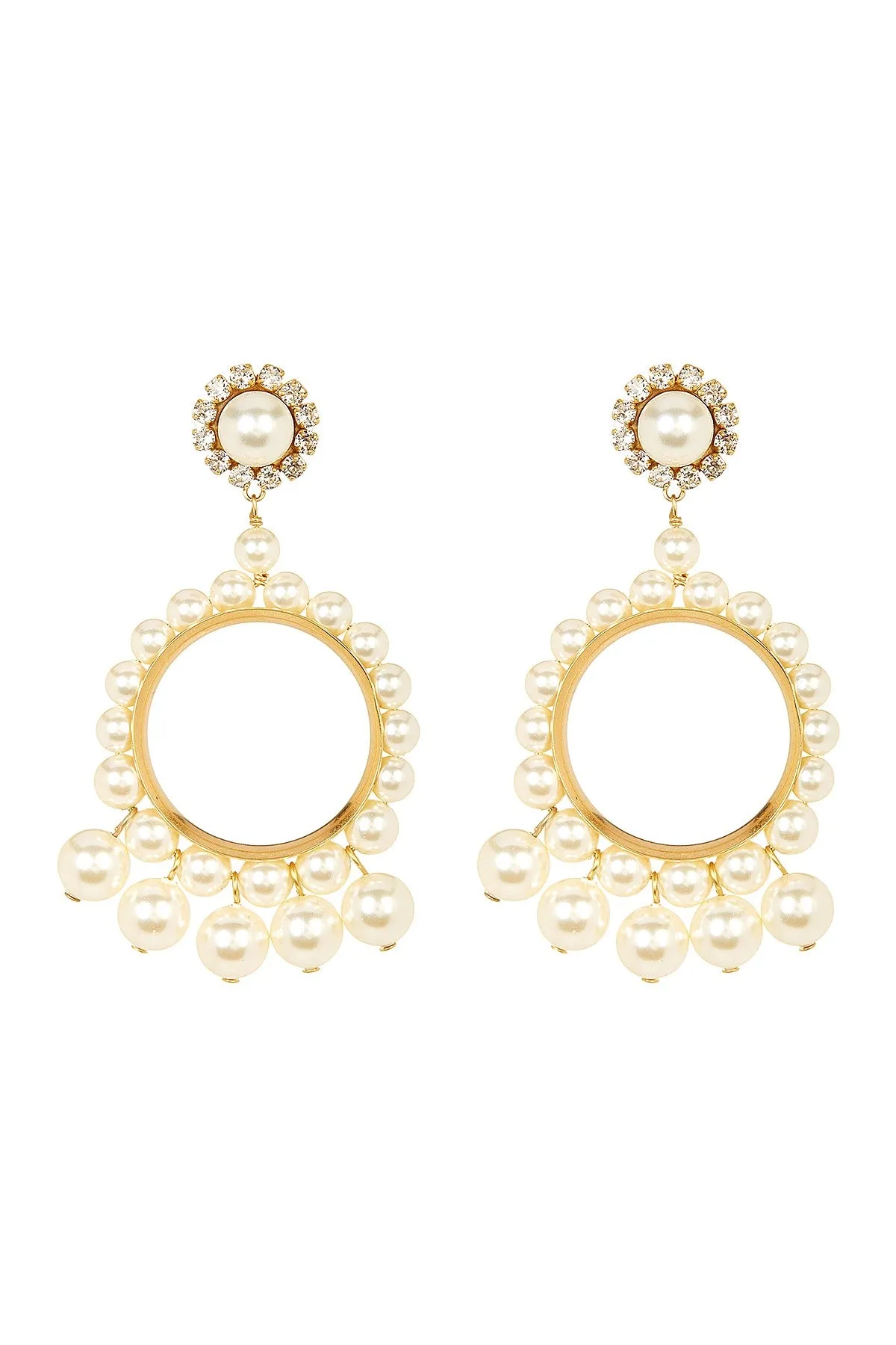 Marc Jacobs Faux Pearl Drop Earrings