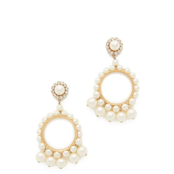 Marc Jacobs Faux Pearl Drop Earrings