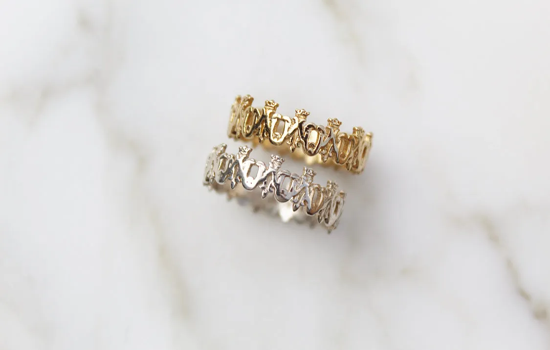 Maria Auspice Ring in 14K Gold