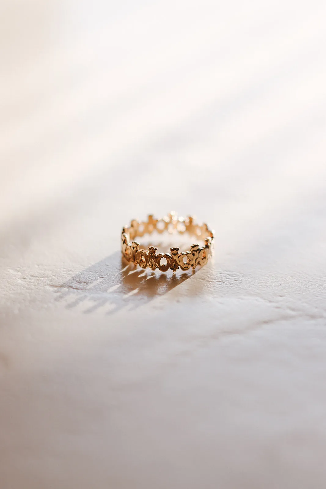 Maria Auspice Ring in 14K Gold