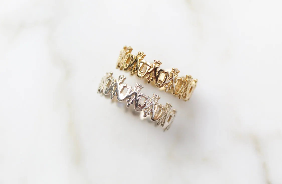 Maria Auspice Ring in 14K Gold