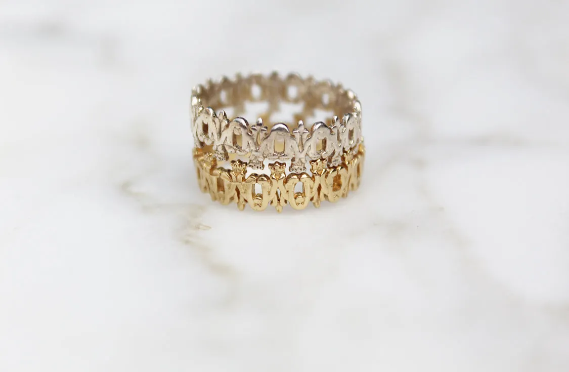 Maria Auspice Ring in 14K Gold