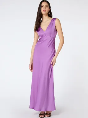 Marilyn Cut Out Dress in Lilac