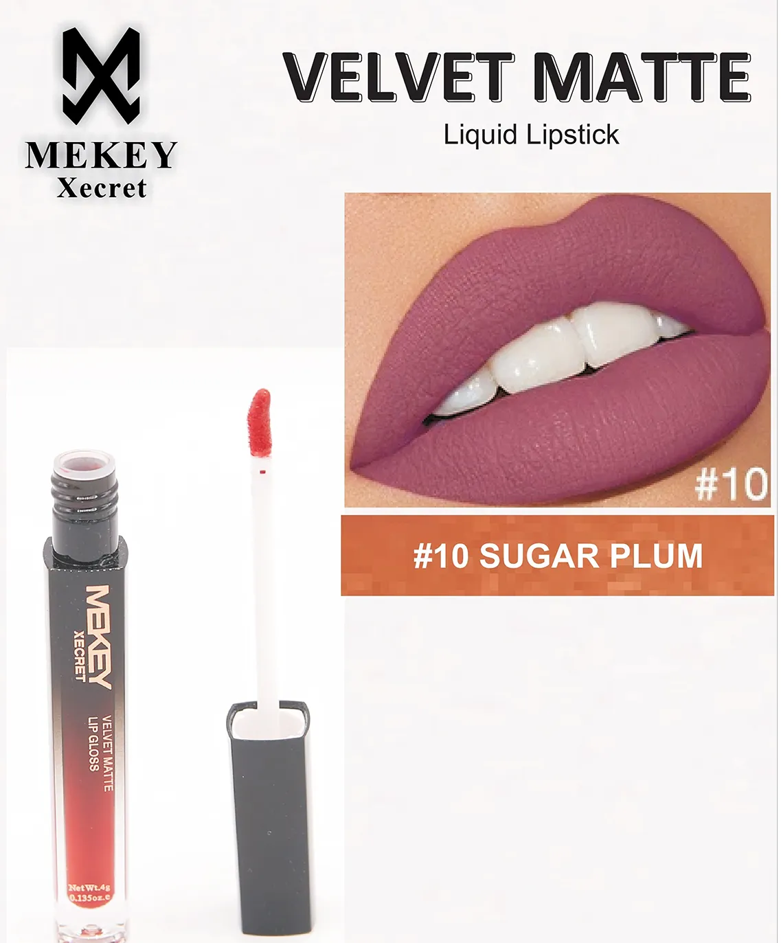 Mekeyxecret Velvet Matte Lip Gloss