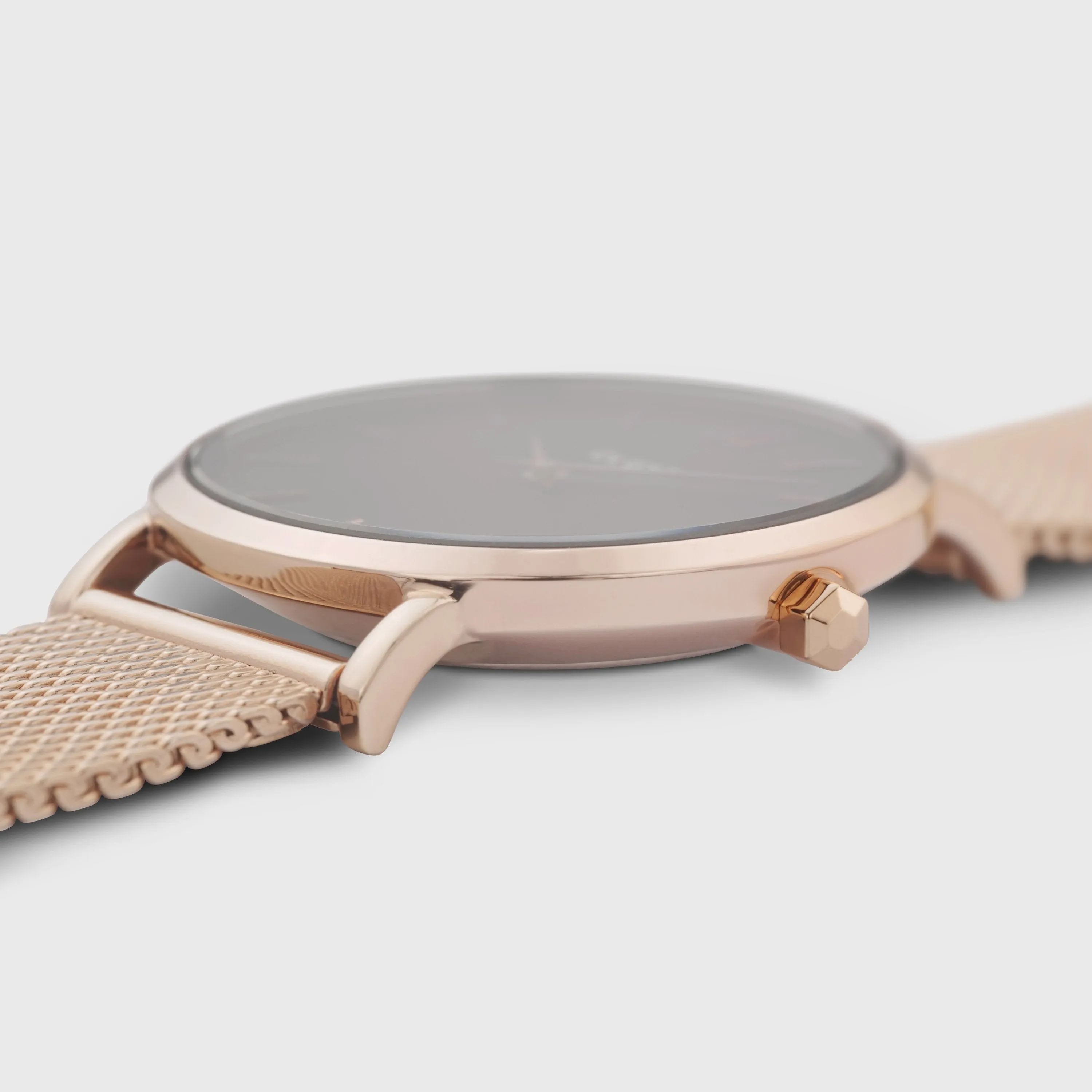 Minuit Mesh Black, Rose Gold Colour