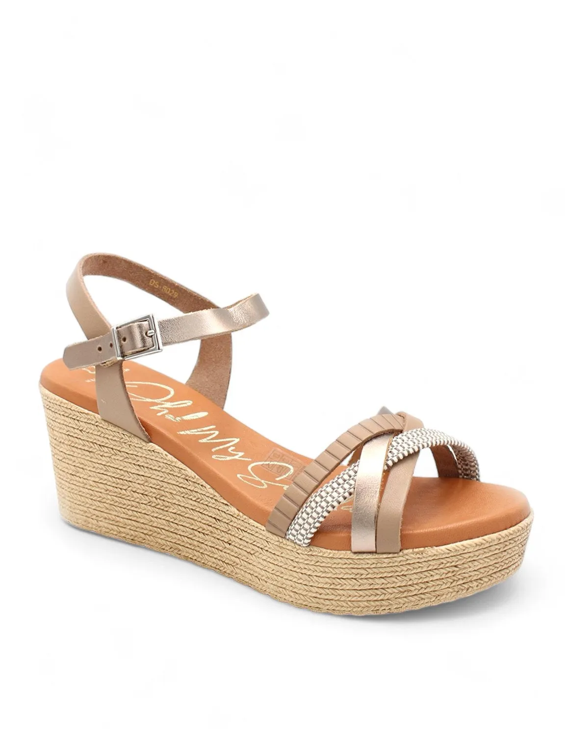 Oh! Colour Tone Strappy Wedges