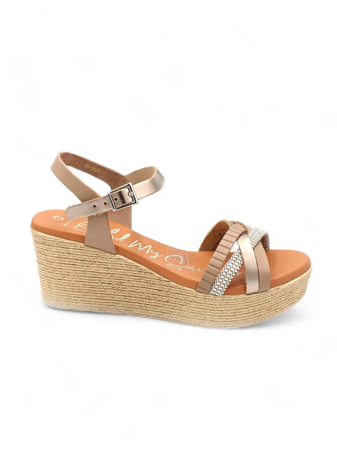 Oh! Colour Tone Strappy Wedges