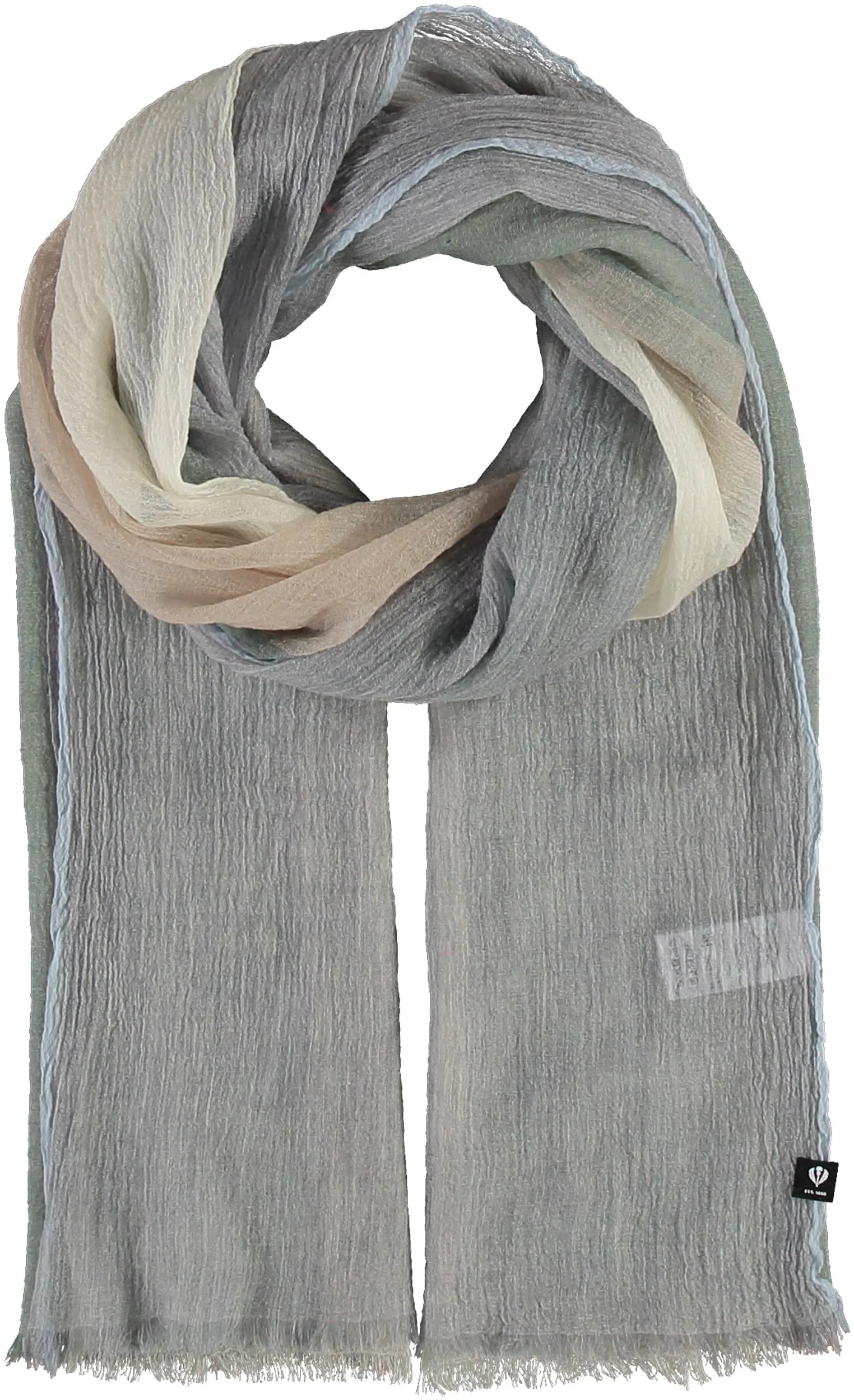 Ombre Lightweight Wool Wrap Scarf