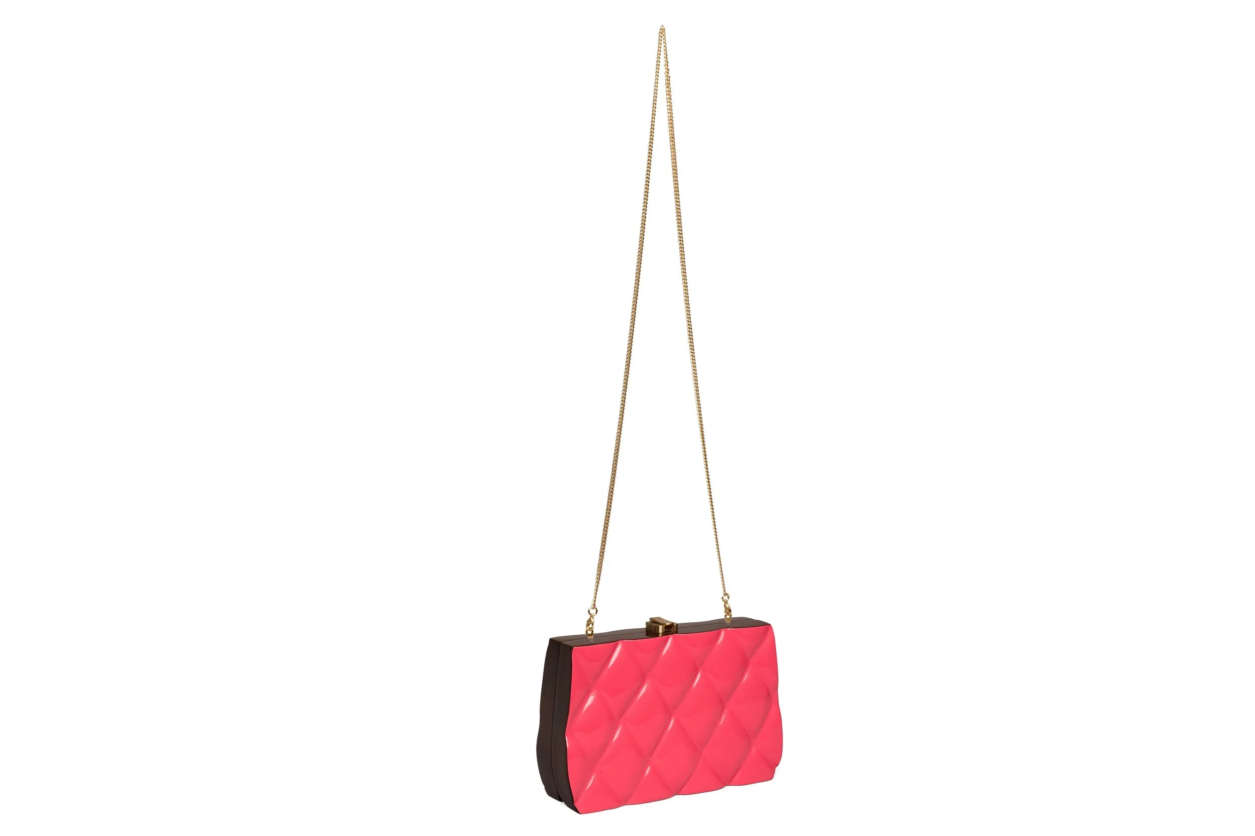 Phoebe Clutch Radiant Red